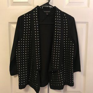 Rock and Republic Silver Studded Blazer